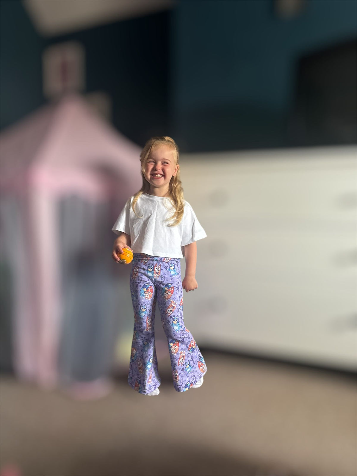 An Alt Originals customer wearing a handmade alternative flares