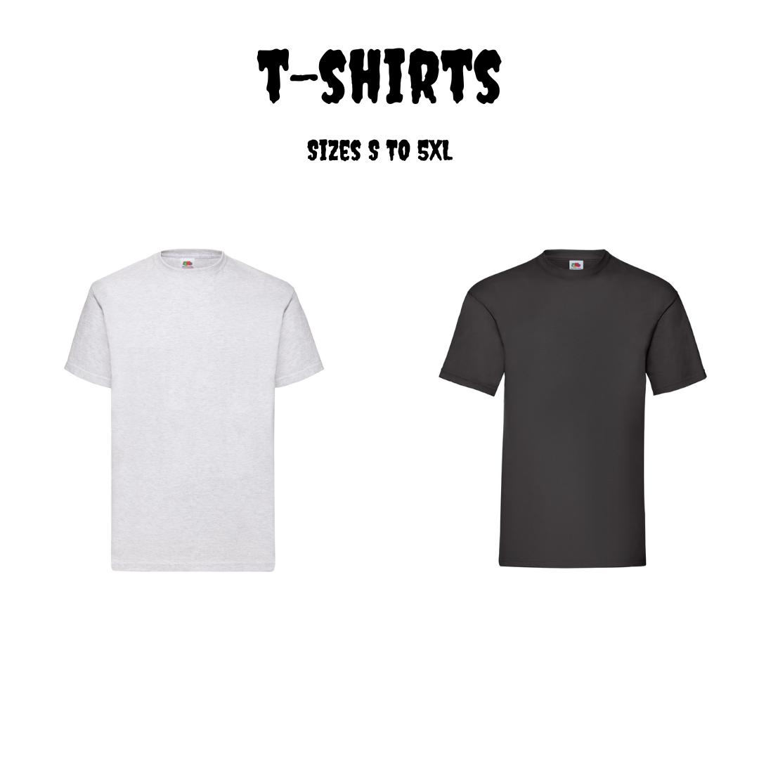 T-Shirt DTF Printed for Adults | Alternative Clothing