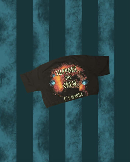 Black upcycled Amon Amarth band t-shirt