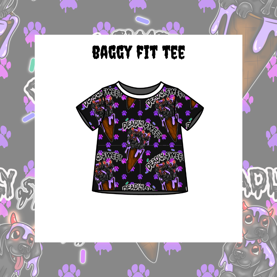 Baggy FIt Tee Mock-Up