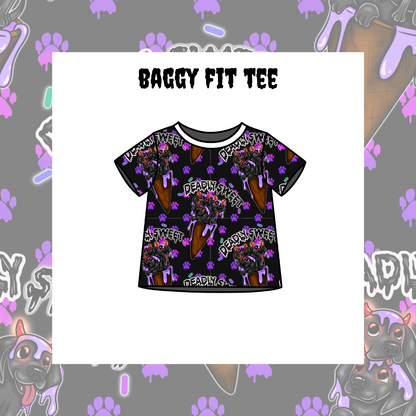Baggy FIt Tee Mock-Up