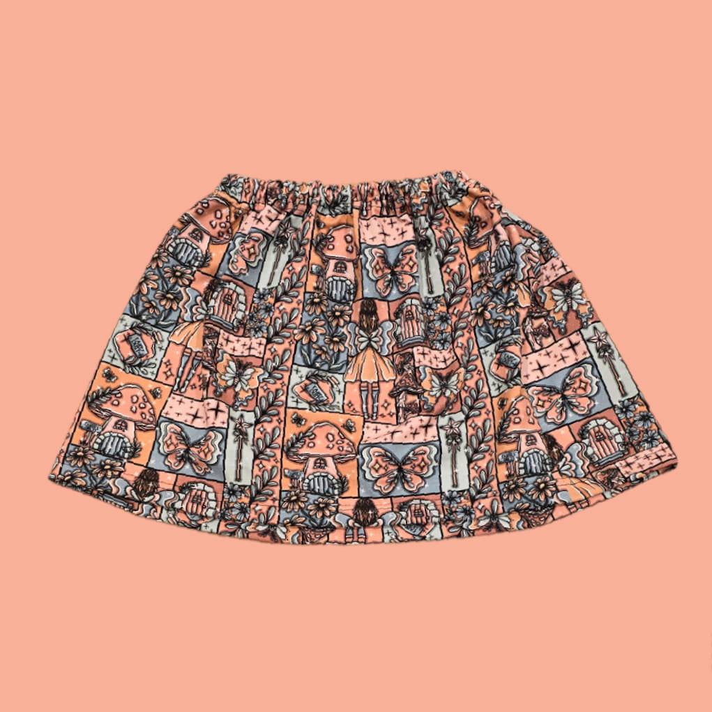A handmade alternative basic skirt
