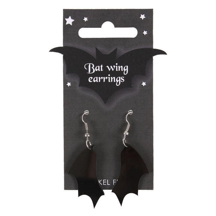Bat Wing earrings for alternative gothic accessories