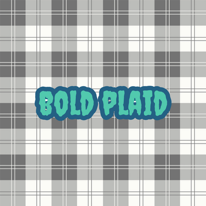 Bold Plaid Basics | Alternative Basic Clothing & Co-ords