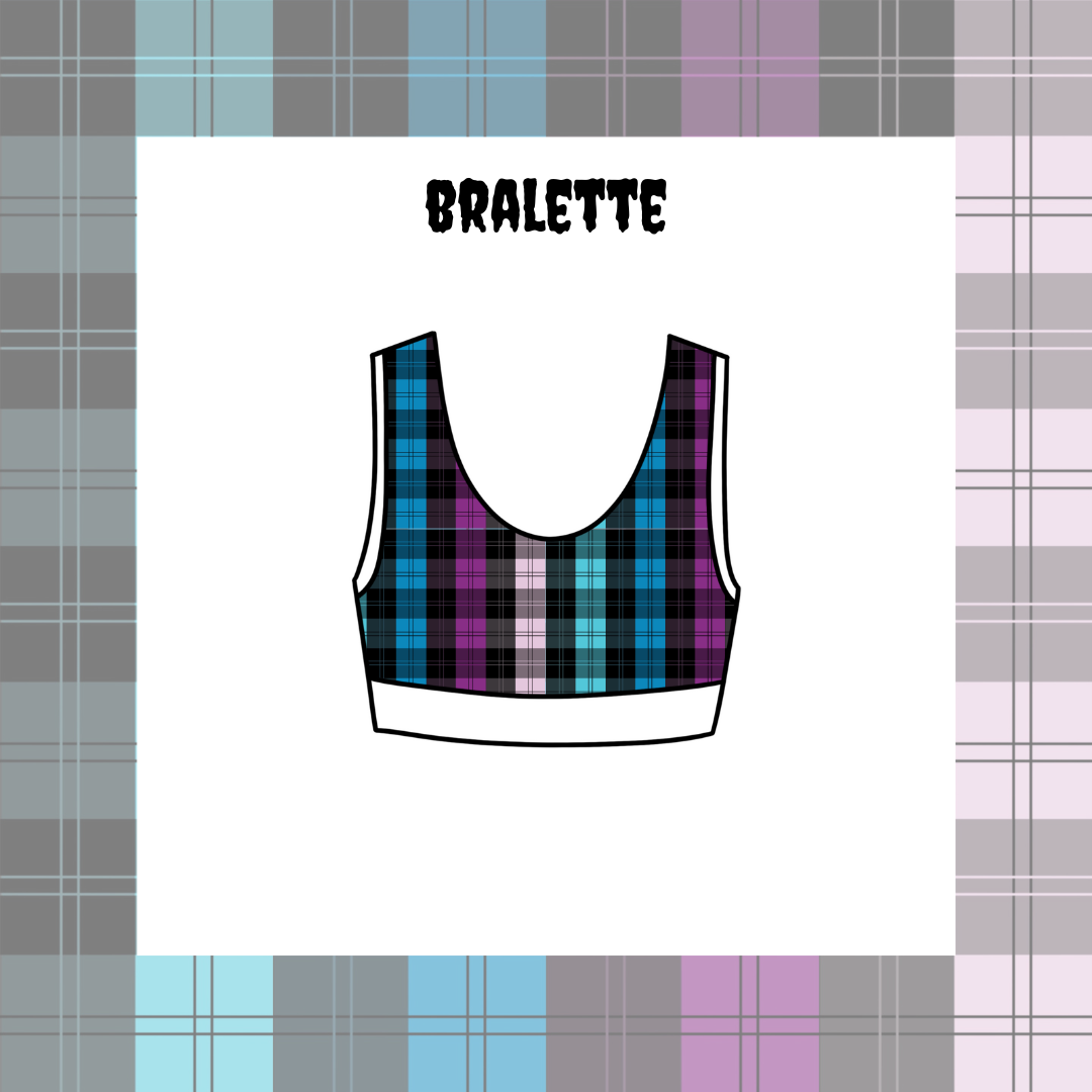 A mock-up for an adults bralette