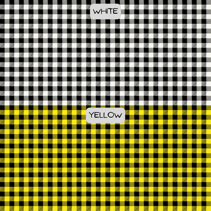 2 different Gingham colour options