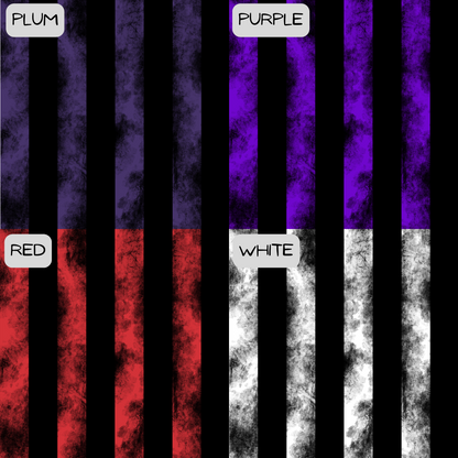 4 different grunge stripes colours