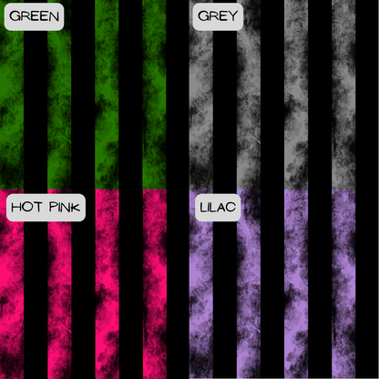 4 different grunge stripes colours