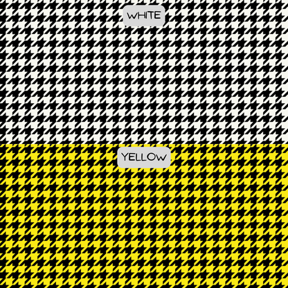 2 different houndstooth colour options
