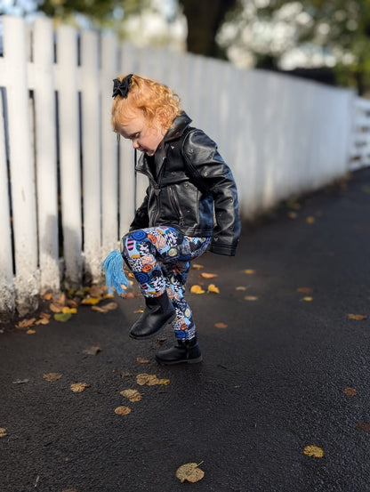 An Alt Originals customer wearing a handmade alternative leggings