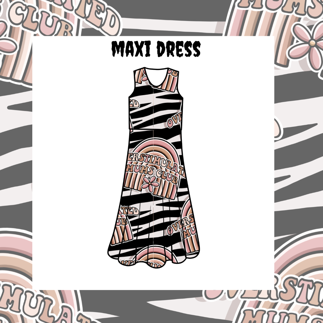 Maxi Dress Handmade for Adults | Alternative Adults Clothing