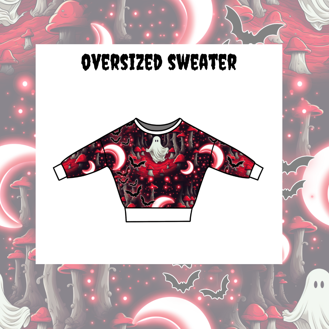 Oversized Sweater Handmade for Kids | Alternative Kids Clothing