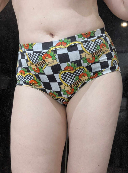 An Alt Originals customer wearing EMO pants