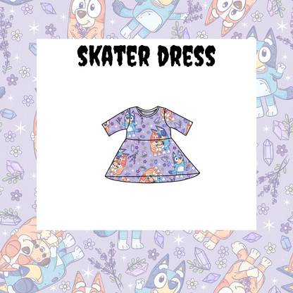 A skater dress mock-up