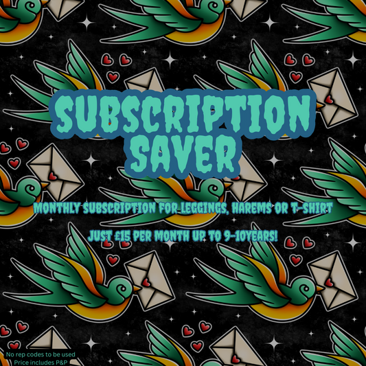 Kids Alternative Clothing Subscription | Handmade Monthly Surprise | 5-6y to 9-10y