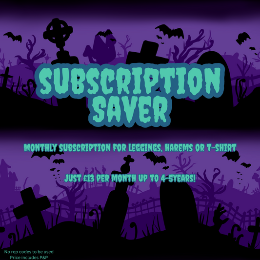 Kids Alternative Clothing Subscription | Handmade Monthly Surprise | 0-3m to 4-5y