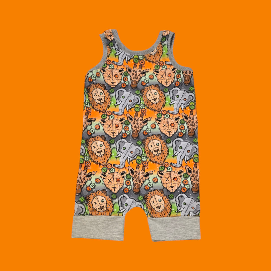 An example of a handmade alternative tank romper