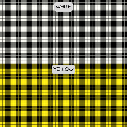 2 different Tartan colour options