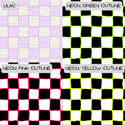 Wavy Check Basics | Alternative Basic Clothing & Co-ords