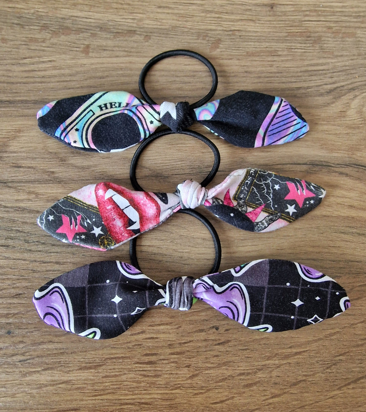 Fabric Hair Ties | Handmade  | Alternative