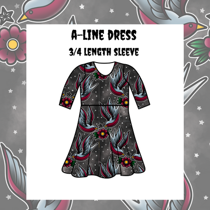 A-Line Dress Handmade for Adults | Alternative Adults Clothing