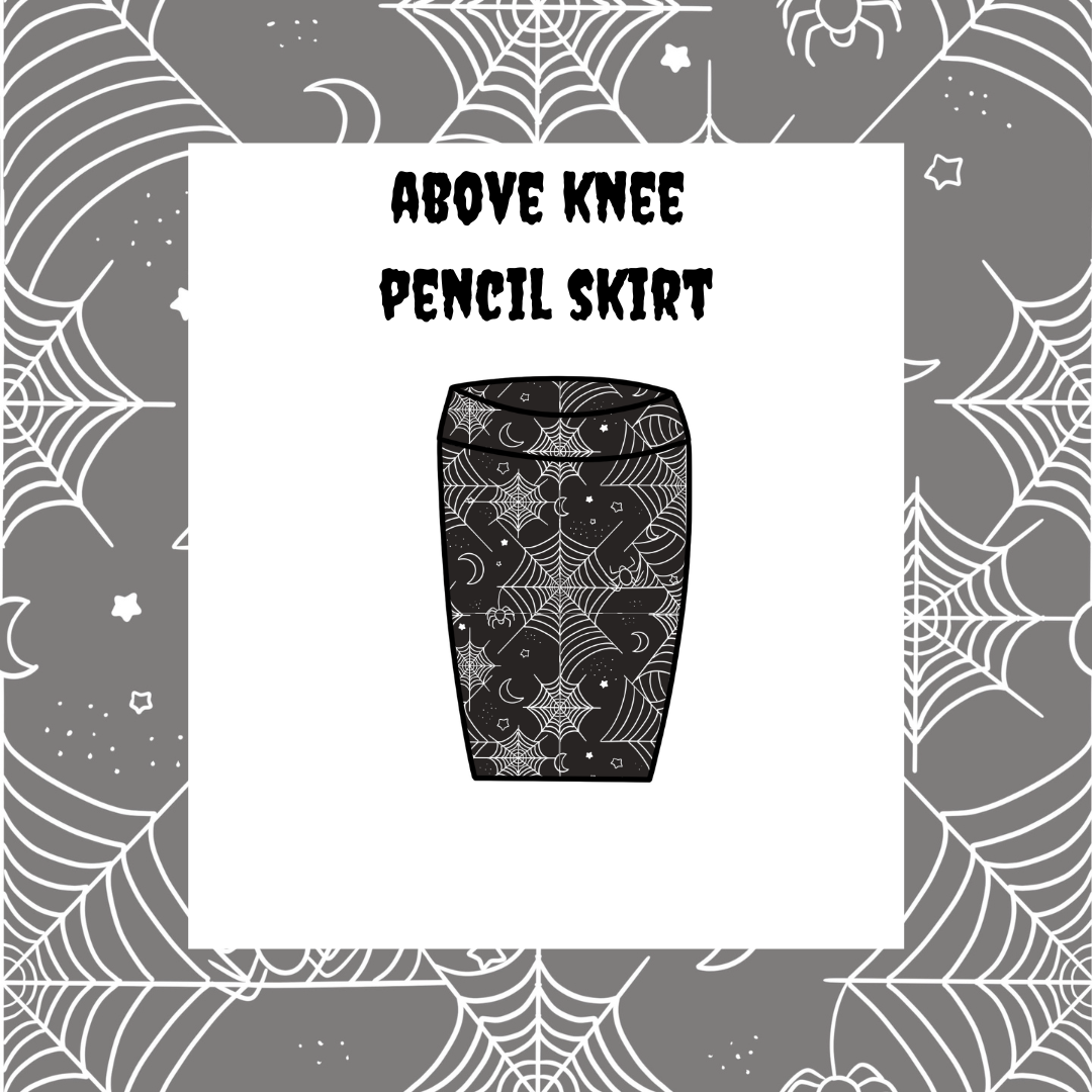 Pencil Skirt Handmade for Adults | Alternative Adults Clothing