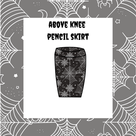 Pencil Skirt Handmade for Adults | Alternative Adults Clothing