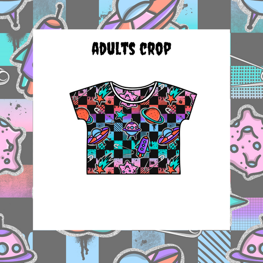 Oversized Crop Handmade for Adults | Alternative Adults Clothing