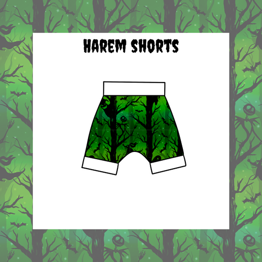 Harem Shorts Handmade for Tweens | Alternative Tween Clothing