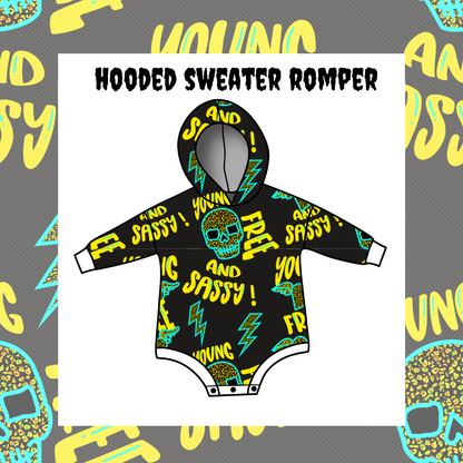 Sweater Romper Handmade for Kids | Alternative Kids Clothing