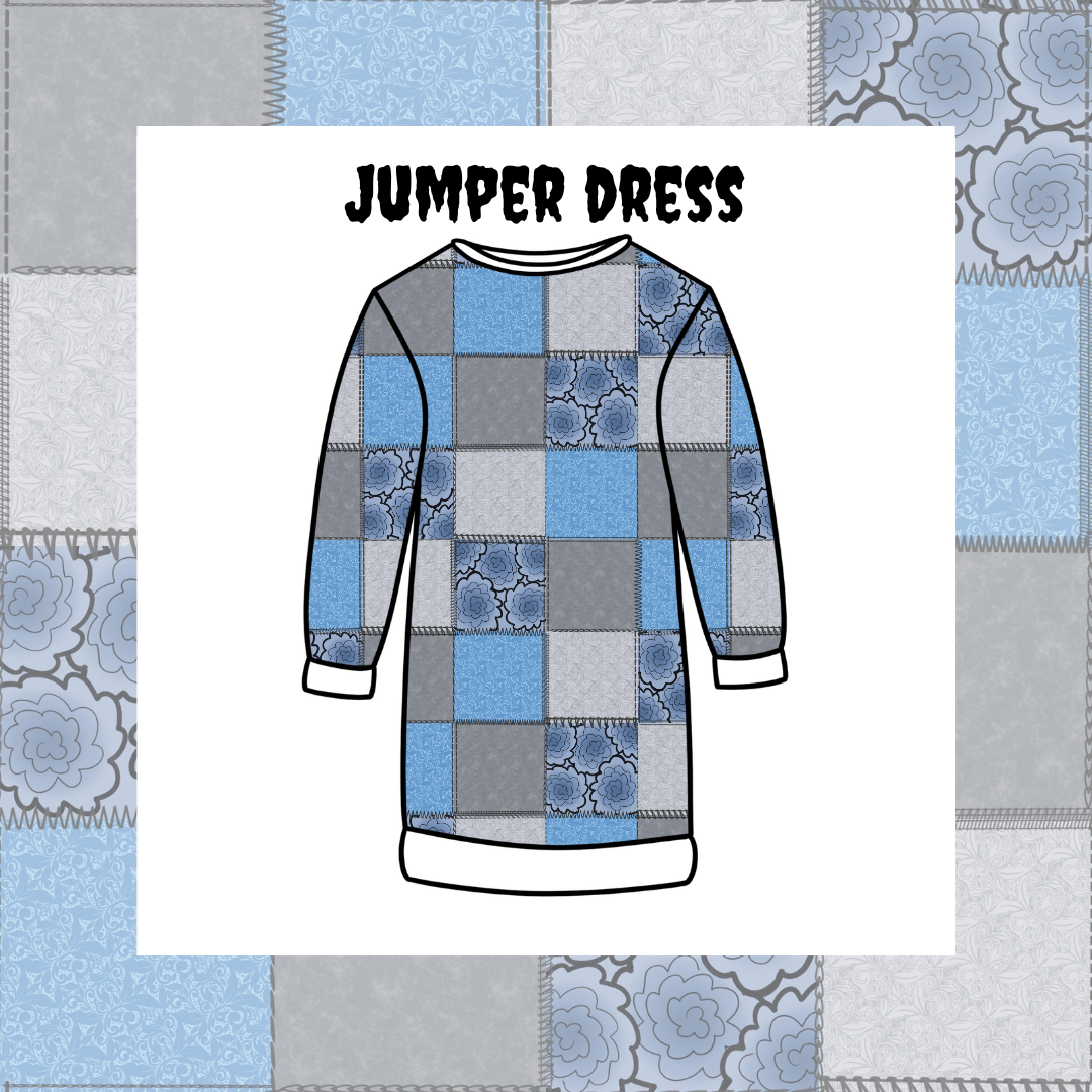 Jumper Dress Handmade for Kids | Alternative Kids Clothing