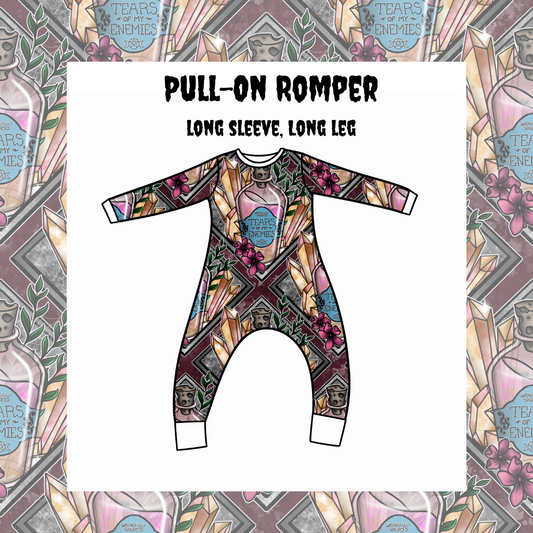 Pull-On Romper Handmade for Kids | Alternative Kids Clothing