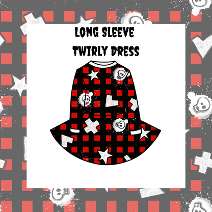 Twirly Dress Handmade for Kids | Alternative Kids Clothing