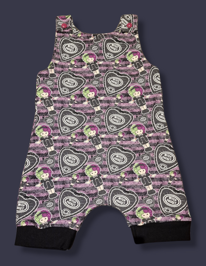 Short Romper Handmade for Kids | Alternative Kids Clothing