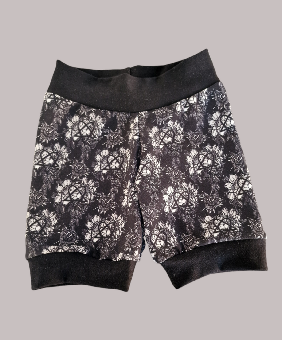 Cuffed Shorts Handmade for Kids | Alternative Kids Clothing