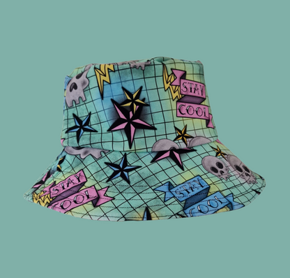 Reversible Bucket Hats | Handmade  | Alternative