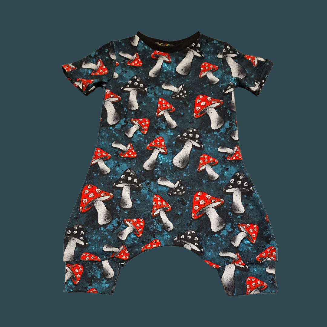 Pull-On Romper Handmade for Kids | Alternative Kids Clothing