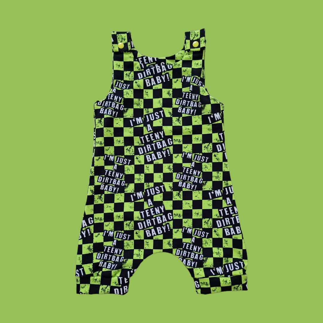 Short Romper Handmade for Kids | Alternative Kids Clothing