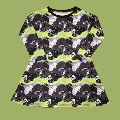 A-Line Dress Handmade for Kids | Alternative Kids Clothing