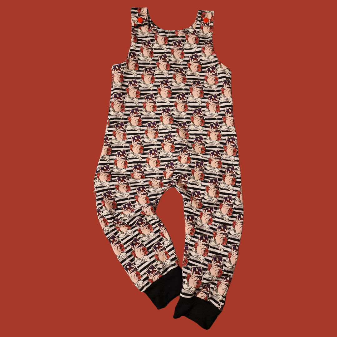Long Romper Handmade for Kids | Alternative Kids Clothing