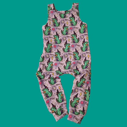 Long Romper Handmade for Kids | Alternative Kids Clothing