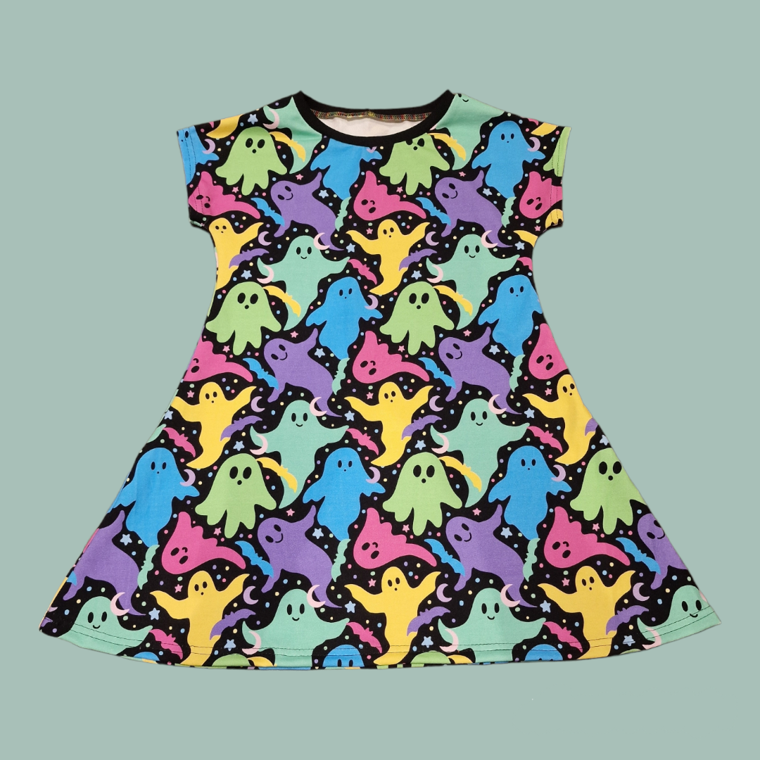 A-Line Dress Handmade for Kids | Alternative Kids Clothing