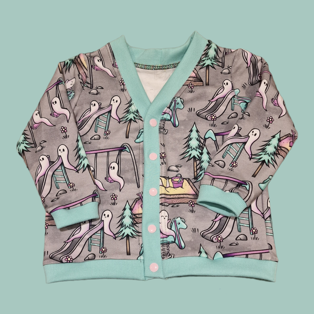Retro Cardigan Handmade for Kids | Alternative Kids Clothing