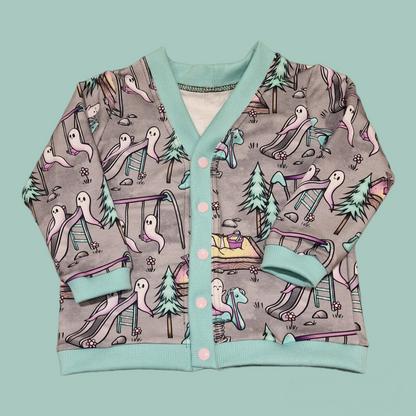 Retro Cardigan Handmade for Kids | Alternative Kids Clothing