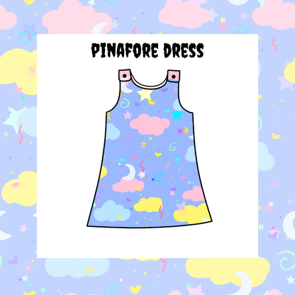 Pinafore Dress Handmade for Kids | Alternative Kids Clothing