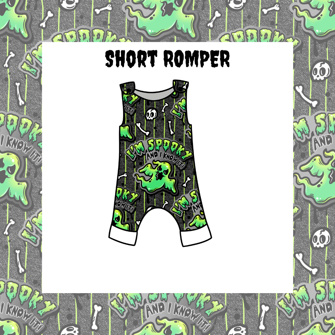 Short Romper Handmade for Kids | Alternative Kids Clothing