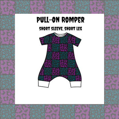 Pull-On Romper Handmade for Kids | Alternative Kids Clothing