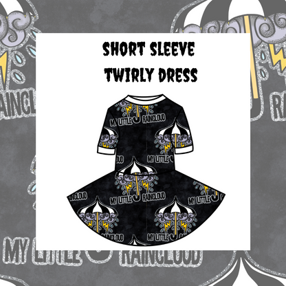 Twirly Dress Handmade for Kids | Alternative Kids Clothing