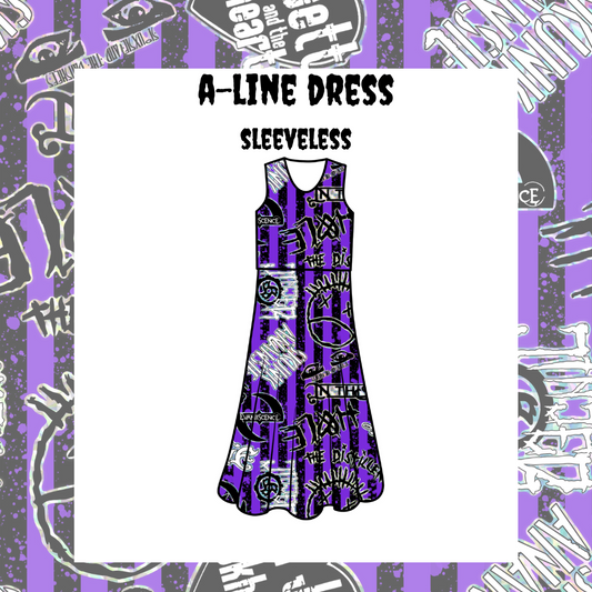 A-Line Dress Handmade for Adults | Alternative Adults Clothing
