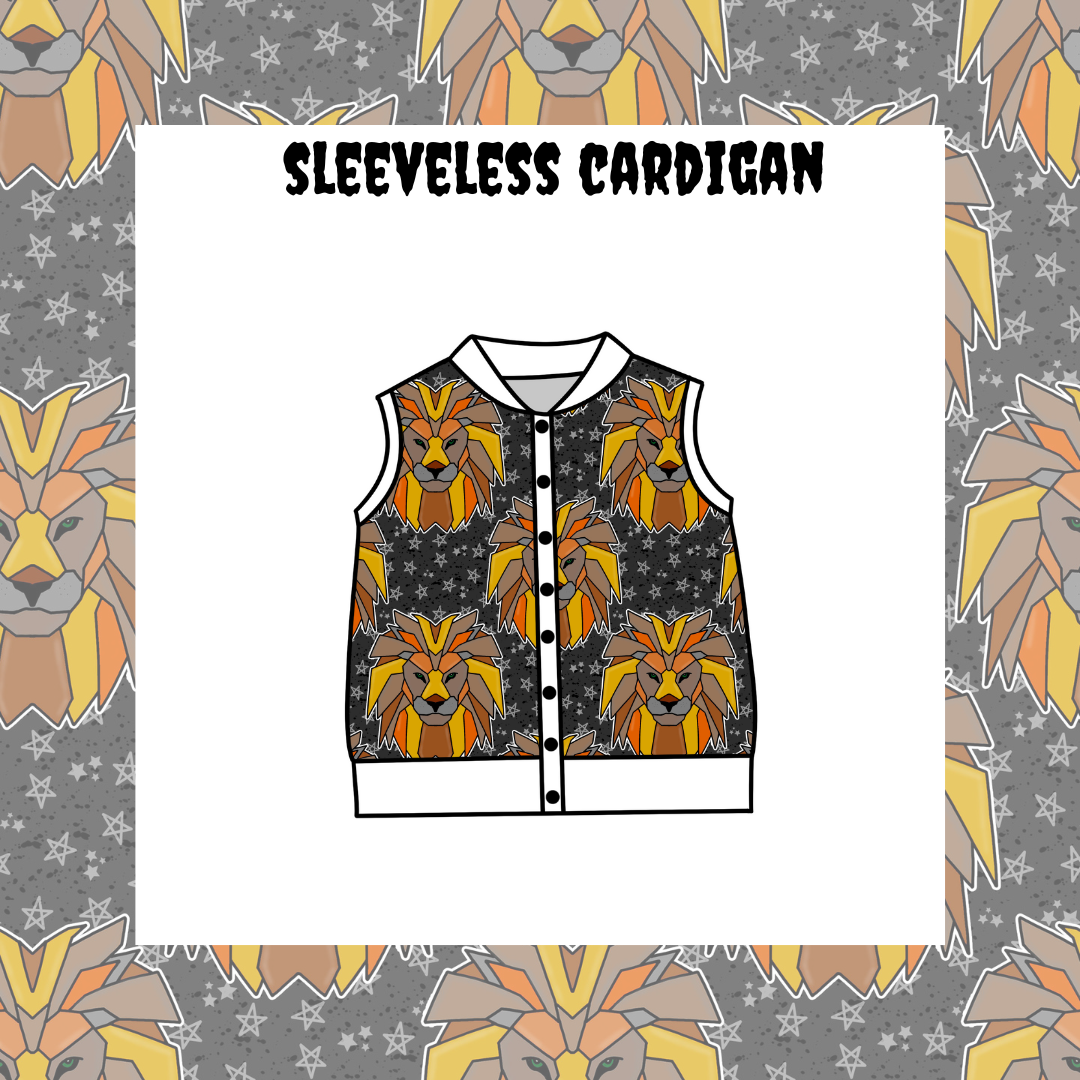 Retro Cardigan Handmade for Kids | Alternative Kids Clothing